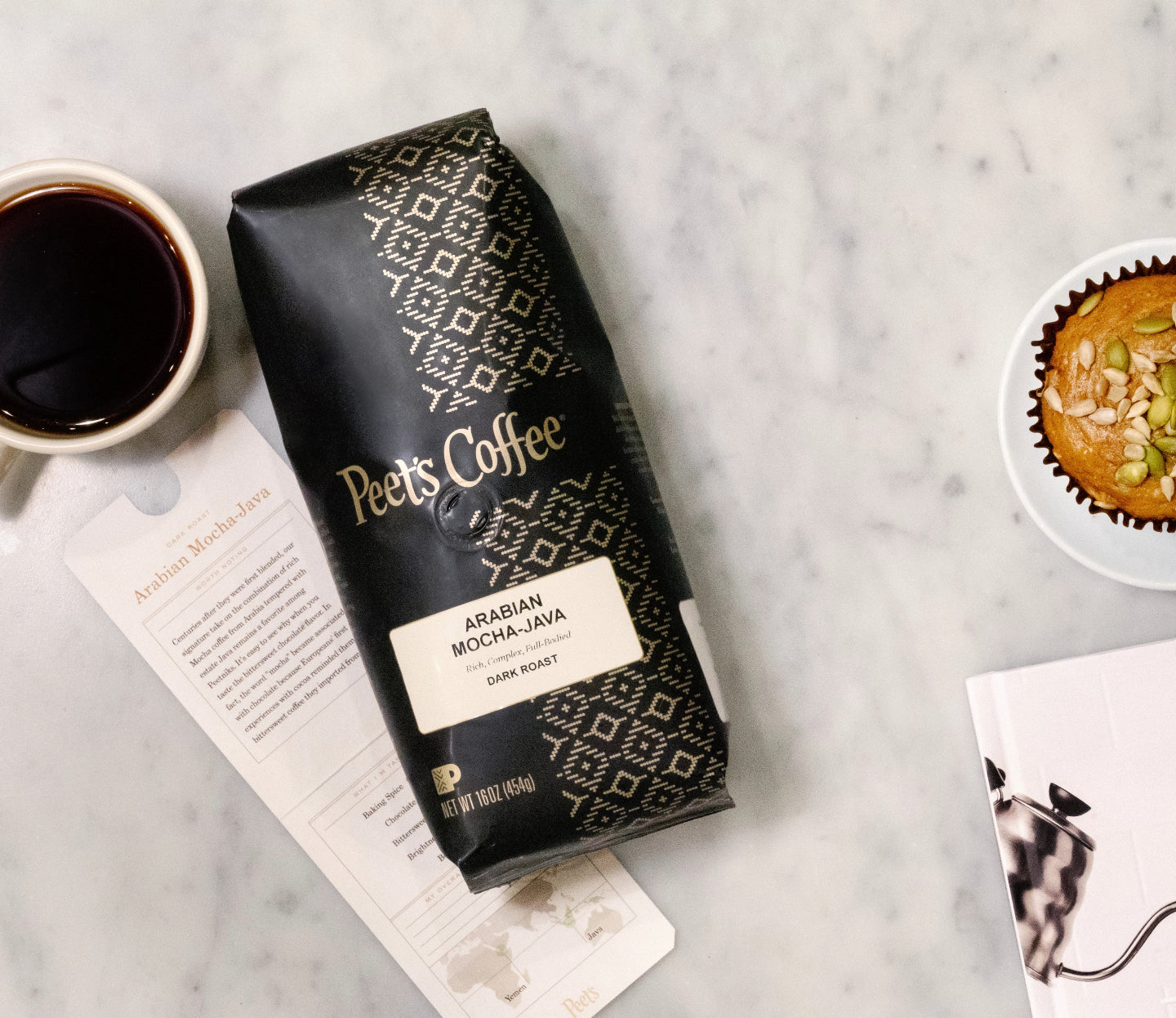 Subscription delivery of Peet's Arabian Mocha-Java coffee