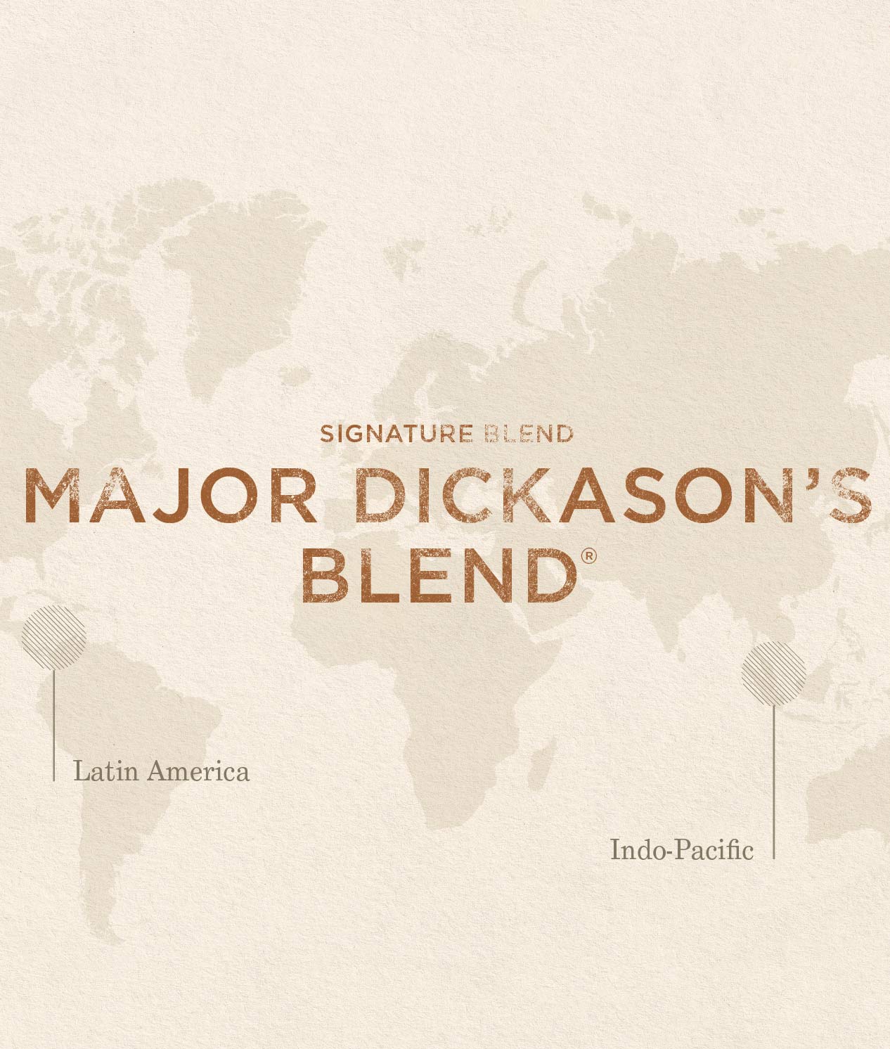 Peet's Coffee Major Dickason's Blend Logo